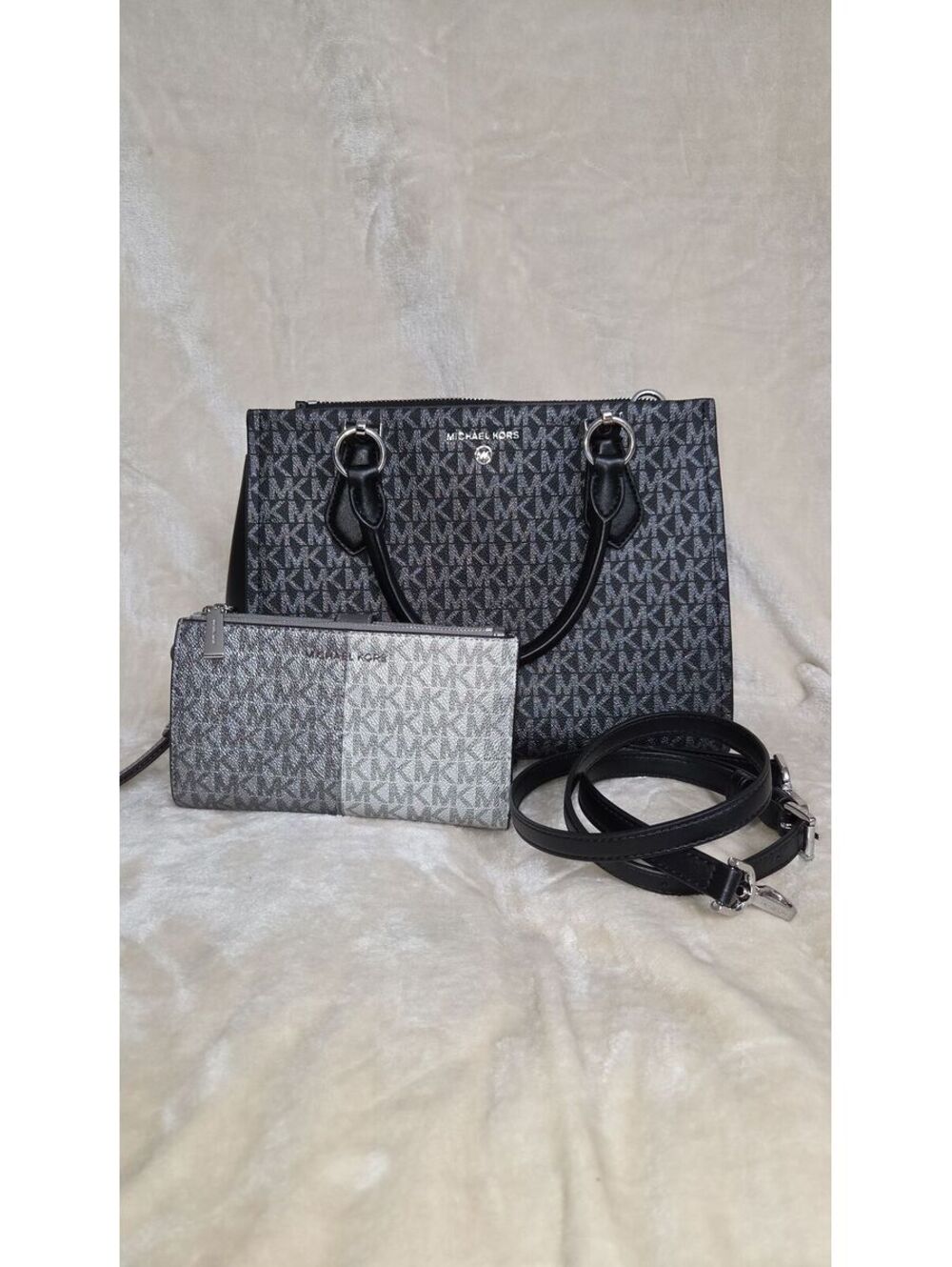26. Michael Kors Sheila Medium Satchel w/ Wallet